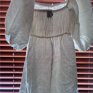 Tuckernuck White Textured Top